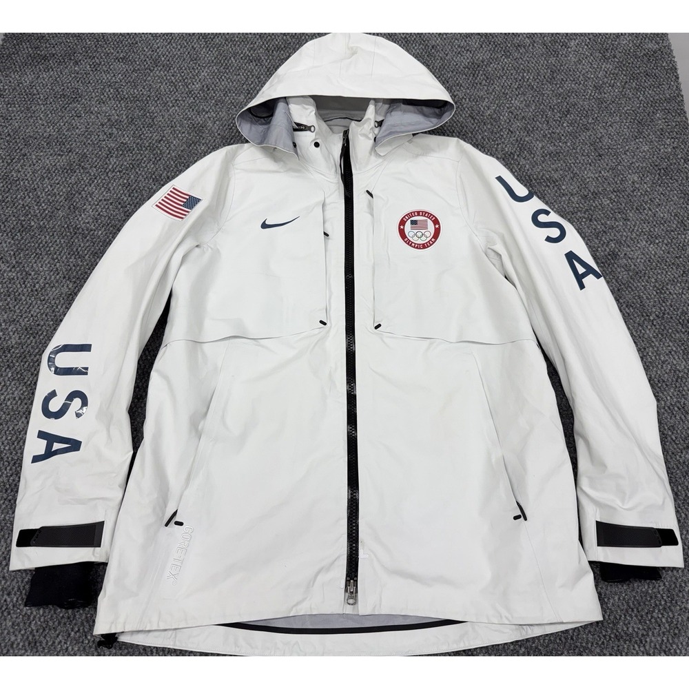 Nike NIKELAB x 2018 Olympics Size Medium Medal Stand Gore-Tex Jacket 916685-100